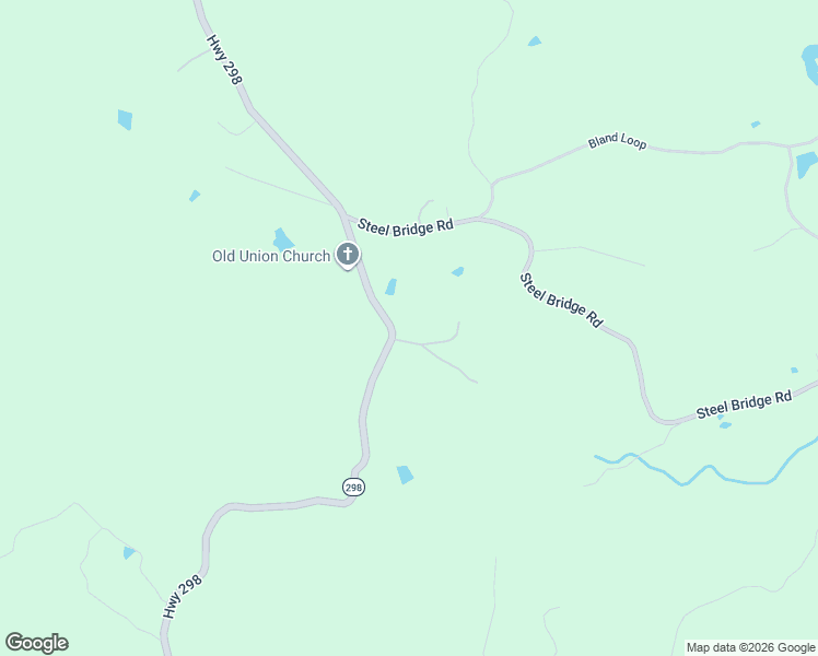 map of restaurants, bars, coffee shops, grocery stores, and more near 9446 Boot Creek Road in Benton