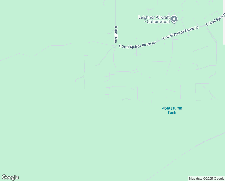 map of restaurants, bars, coffee shops, grocery stores, and more near 3170 South Quail Run in Cottonwood