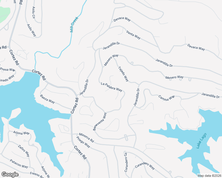 map of restaurants, bars, coffee shops, grocery stores, and more near 6 La Palabra Way in Hot Springs Village