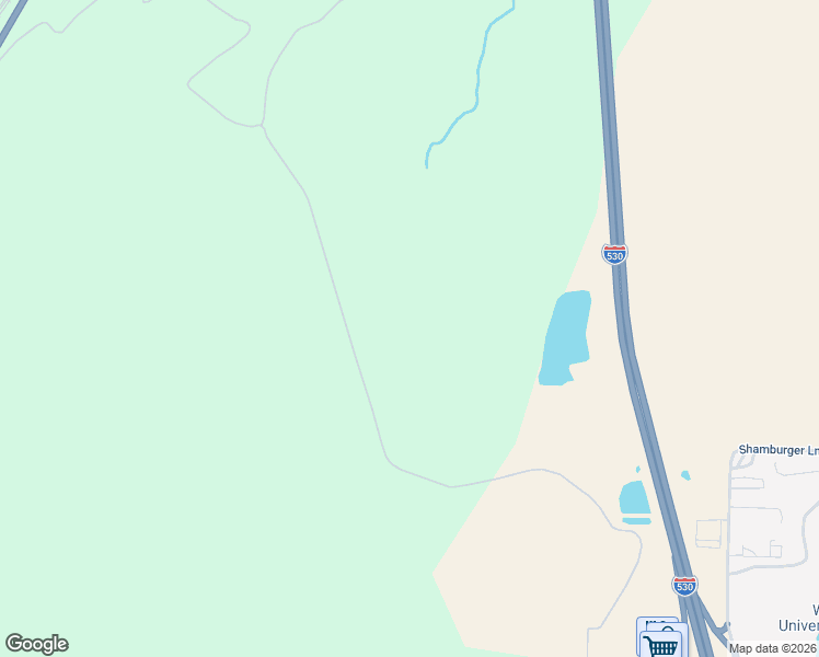 map of restaurants, bars, coffee shops, grocery stores, and more near in Little Rock