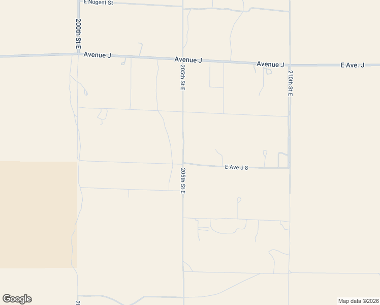 map of restaurants, bars, coffee shops, grocery stores, and more near 44044 205th Street East in Lancaster