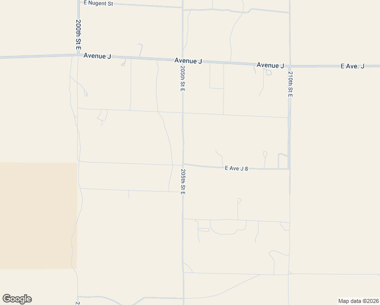 map of restaurants, bars, coffee shops, grocery stores, and more near 44044 205th Street East in Lancaster