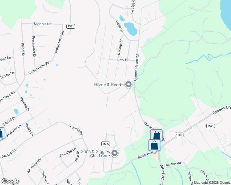 map of restaurants, bars, coffee shops, grocery stores, and more near 137 Inverness Drive in Hubert