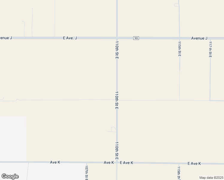 map of restaurants, bars, coffee shops, grocery stores, and more near 110 East Avenue J in Lancaster