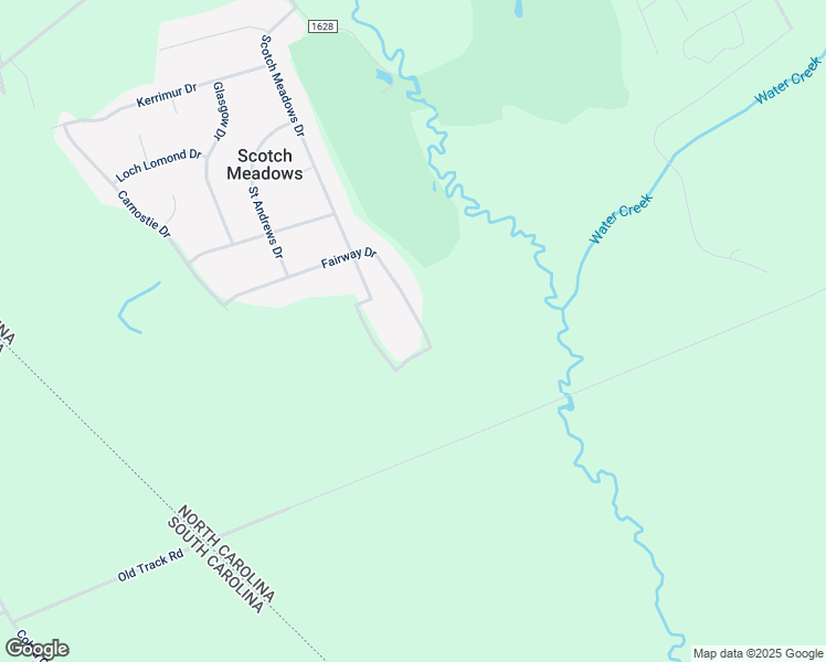 map of restaurants, bars, coffee shops, grocery stores, and more near 11560 Fairway Drive in Laurinburg