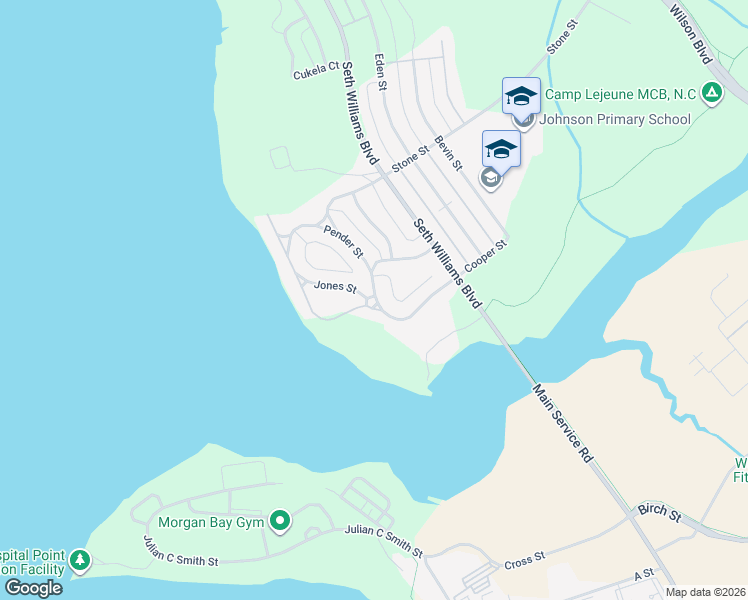 map of restaurants, bars, coffee shops, grocery stores, and more near 3330-3334 Jones St in Jacksonville