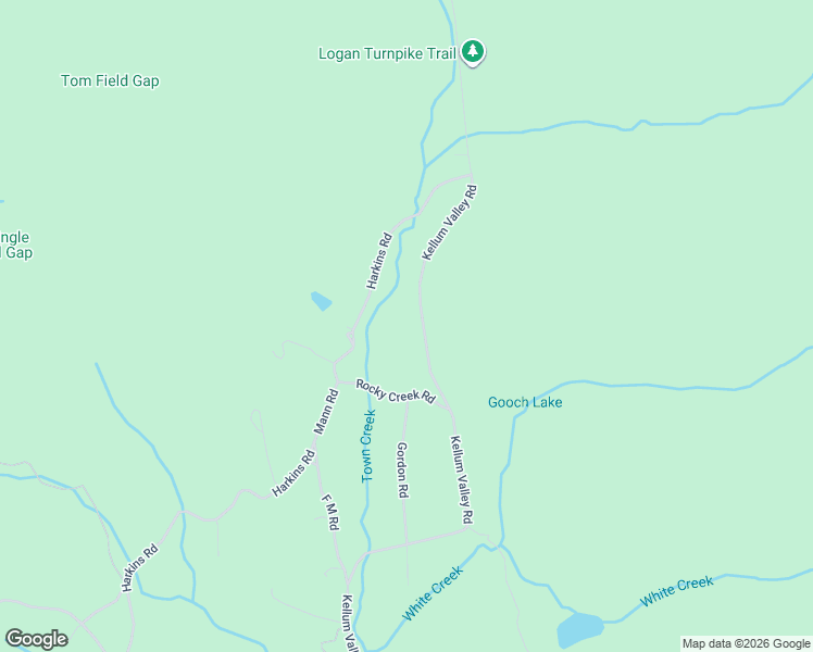 map of restaurants, bars, coffee shops, grocery stores, and more near 1579 Kellum Valley Road in Cleveland