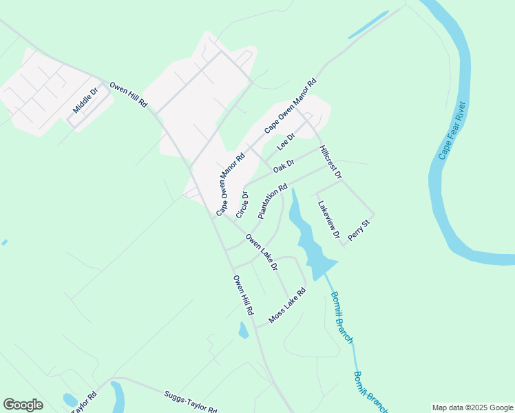 map of restaurants, bars, coffee shops, grocery stores, and more near 207 Plantation Road in Elizabethtown