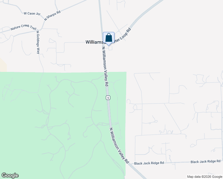 map of restaurants, bars, coffee shops, grocery stores, and more near 9830 North Equine Road in Prescott