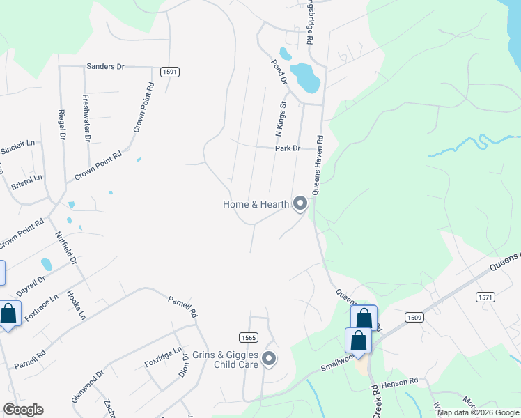 map of restaurants, bars, coffee shops, grocery stores, and more near 140 Inverness Drive in Hubert