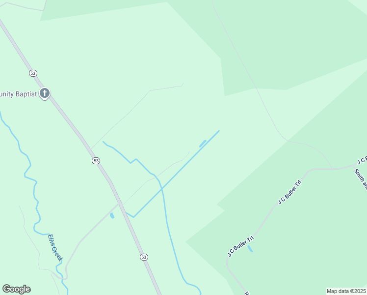 map of restaurants, bars, coffee shops, grocery stores, and more near 96 Turkey Oak Farm Road in Elizabethtown