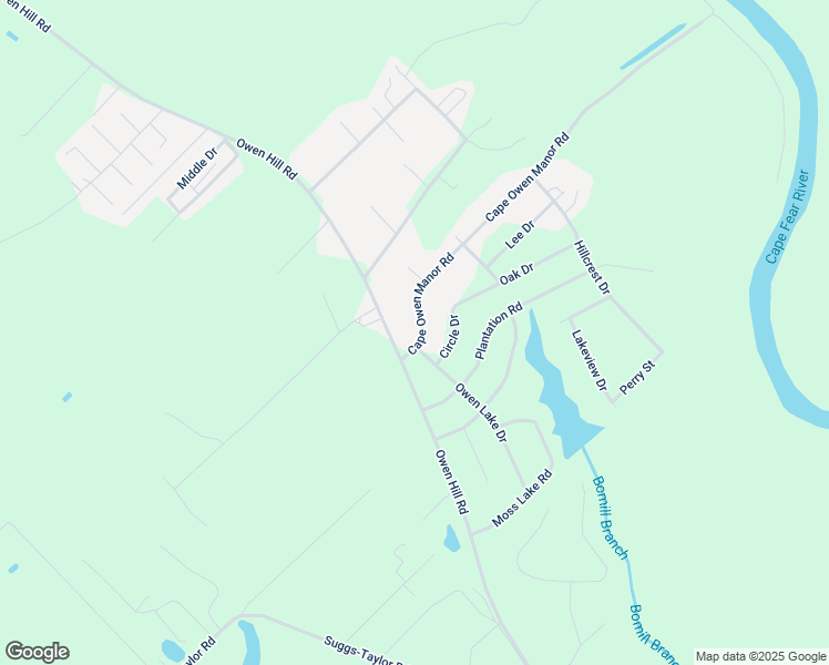 map of restaurants, bars, coffee shops, grocery stores, and more near 73 Cape Owen Manor Road in Elizabethtown
