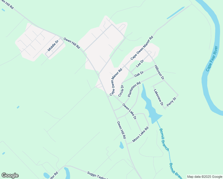 map of restaurants, bars, coffee shops, grocery stores, and more near 73 Cape Owen Manor Road in Elizabethtown