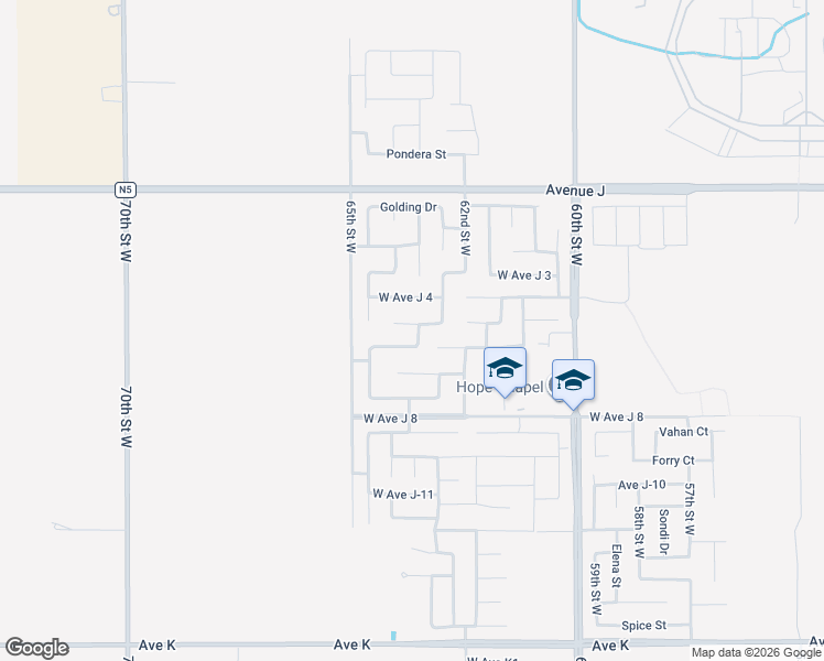 map of restaurants, bars, coffee shops, grocery stores, and more near 6310 Treehaven Court in Lancaster