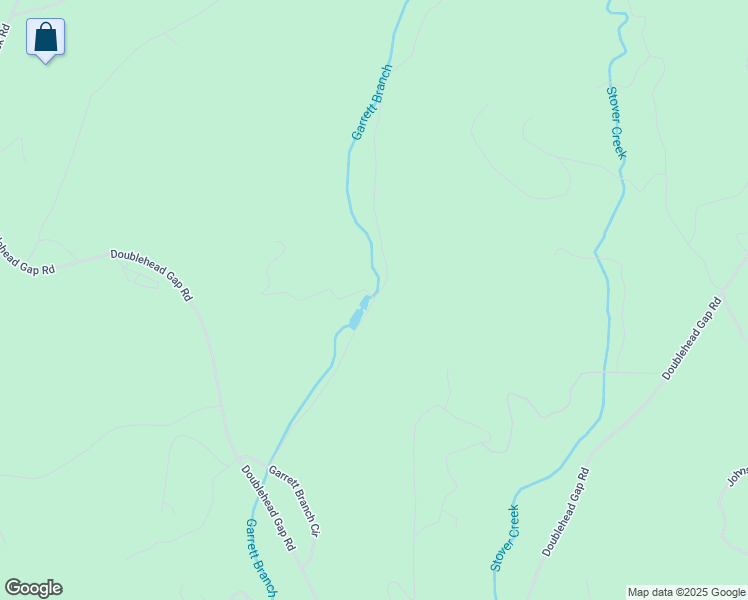 map of restaurants, bars, coffee shops, grocery stores, and more near 142 Garrett Branch Circle in Ellijay