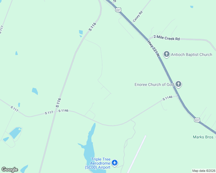 map of restaurants, bars, coffee shops, grocery stores, and more near 321 Elijah Simmons Road in Woodruff