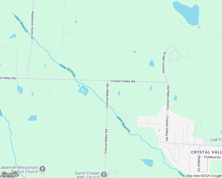 map of restaurants, bars, coffee shops, grocery stores, and more near 15201 Crystal Valley Road in Little Rock