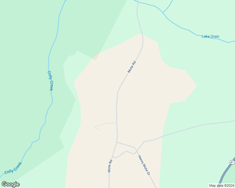map of restaurants, bars, coffee shops, grocery stores, and more near Mote Road in Elizabethtown