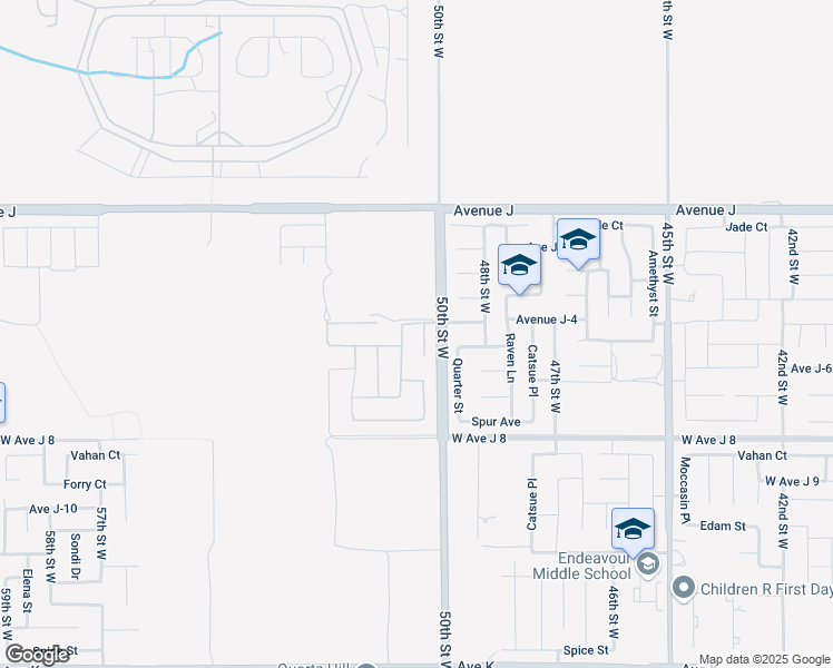 map of restaurants, bars, coffee shops, grocery stores, and more near 44142 North Buckeye Court in Lancaster