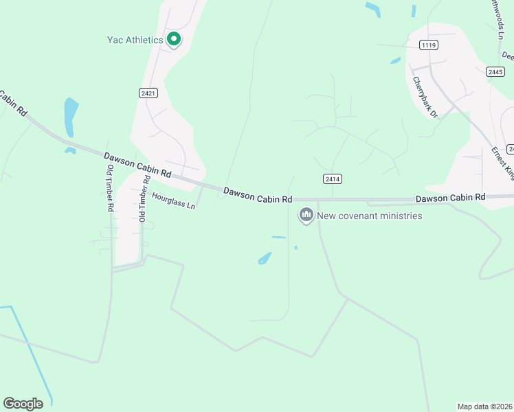 map of restaurants, bars, coffee shops, grocery stores, and more near 2578-2592 Dawson Cabin Road in Jacksonville