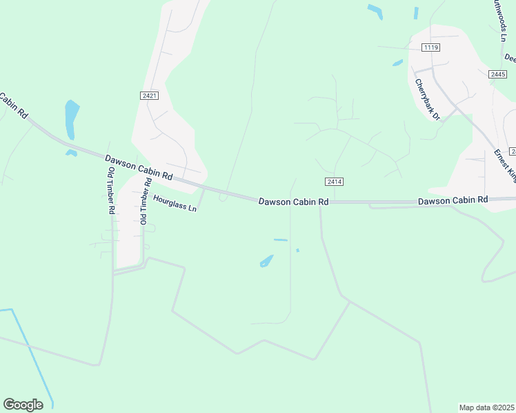 map of restaurants, bars, coffee shops, grocery stores, and more near 2601 Dawson Cabin Road in Jacksonville