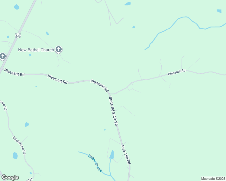 map of restaurants, bars, coffee shops, grocery stores, and more near 4387 Pleasant Road in Lancaster