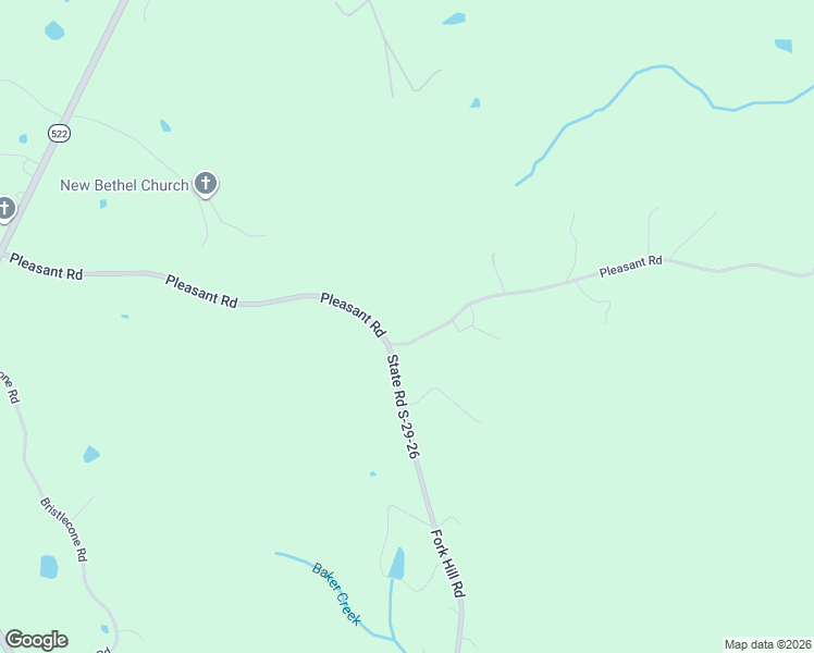 map of restaurants, bars, coffee shops, grocery stores, and more near 4387 Pleasant Road in Lancaster