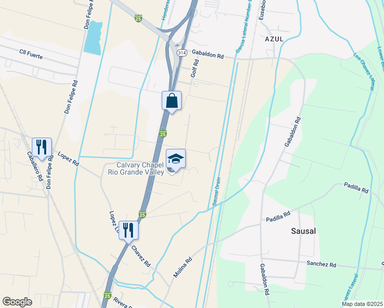 map of restaurants, bars, coffee shops, grocery stores, and more near 12 Salaz Road in Belen