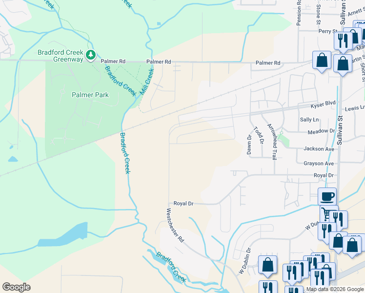 map of restaurants, bars, coffee shops, grocery stores, and more near 133 Cormorant Landing in Madison