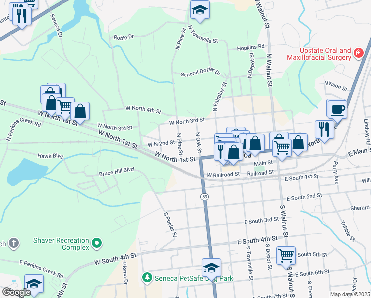 200 North Townville Street, Seneca SC Walk Score