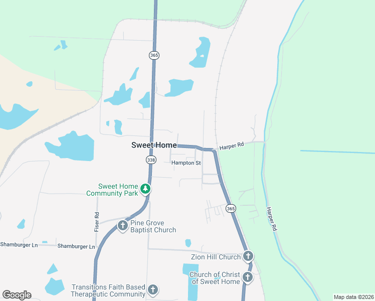 map of restaurants, bars, coffee shops, grocery stores, and more near 6916 Arkansas 365 in Little Rock