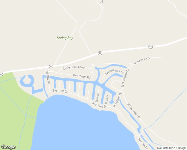 map of restaurants, bars, coffee shops, grocery stores, and more near 438 Bay Ridge Road in Harrells