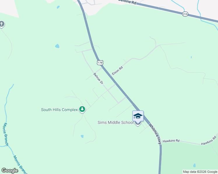 map of restaurants, bars, coffee shops, grocery stores, and more near 206 State Road S-44-149 in Union