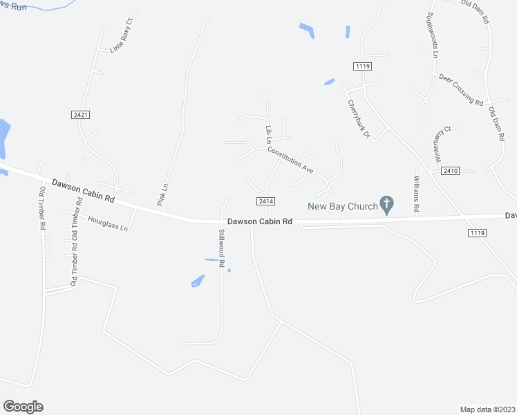 map of restaurants, bars, coffee shops, grocery stores, and more near 103 Old Glory Lane in Jacksonville