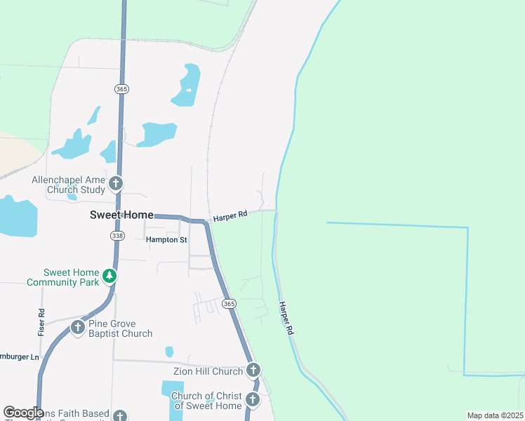 map of restaurants, bars, coffee shops, grocery stores, and more near Harper Rd & Gates Ln in Little Rock