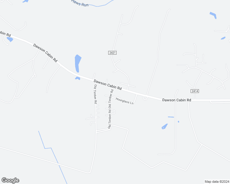 map of restaurants, bars, coffee shops, grocery stores, and more near Dawson Cabin Road in Jacksonville