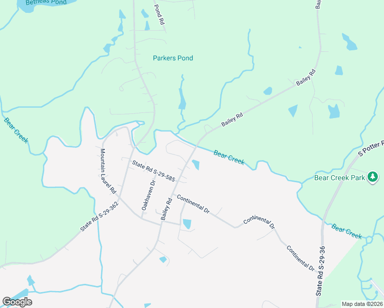 map of restaurants, bars, coffee shops, grocery stores, and more near 733 Bailey Road in Lancaster