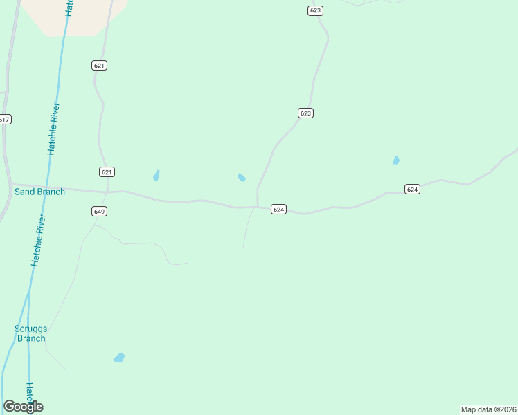 map of restaurants, bars, coffee shops, grocery stores, and more near 650 County Road 624 in Ripley