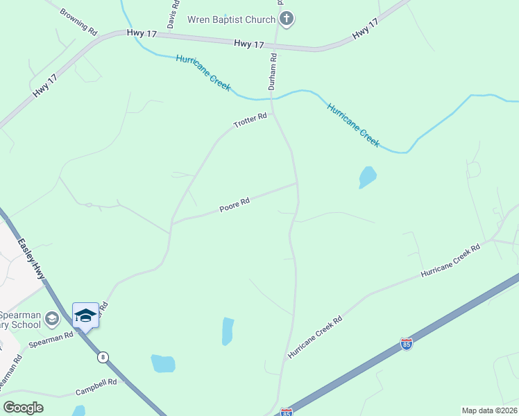 map of restaurants, bars, coffee shops, grocery stores, and more near 200 Poore Road in Piedmont