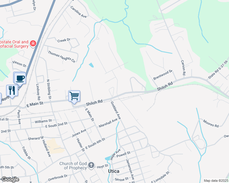 map of restaurants, bars, coffee shops, grocery stores, and more near 821 Bellview Way in Seneca