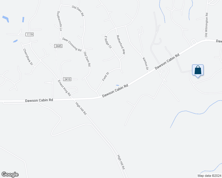 map of restaurants, bars, coffee shops, grocery stores, and more near 2326 Dawson Cabin Road in Jacksonville