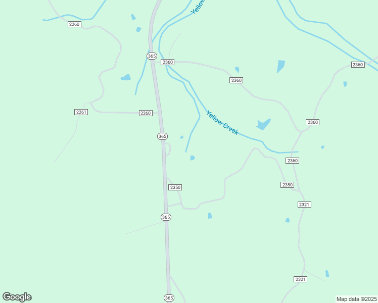 map of restaurants, bars, coffee shops, grocery stores, and more near 343 Mississippi 365 in Tishomingo