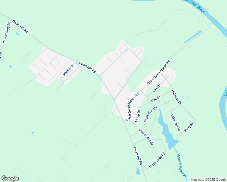 map of restaurants, bars, coffee shops, grocery stores, and more near 3592 Owen Hill Road in Elizabethtown