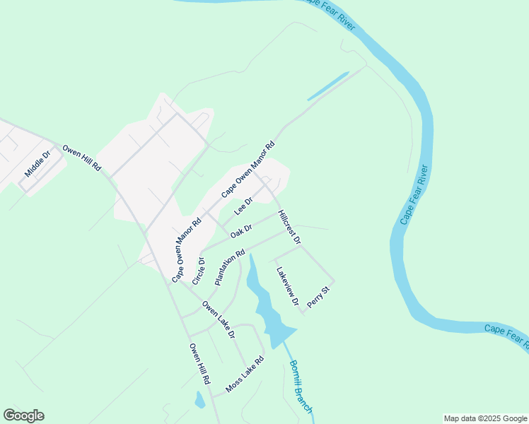 map of restaurants, bars, coffee shops, grocery stores, and more near 52 Oak Drive in Elizabethtown