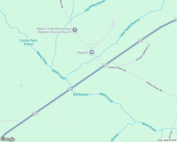 map of restaurants, bars, coffee shops, grocery stores, and more near 9420 South Carolina 265 in Mount Croghan