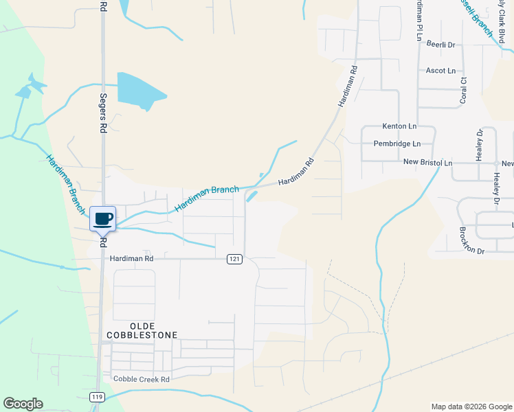 map of restaurants, bars, coffee shops, grocery stores, and more near 29282 Hardiman Road in Madison
