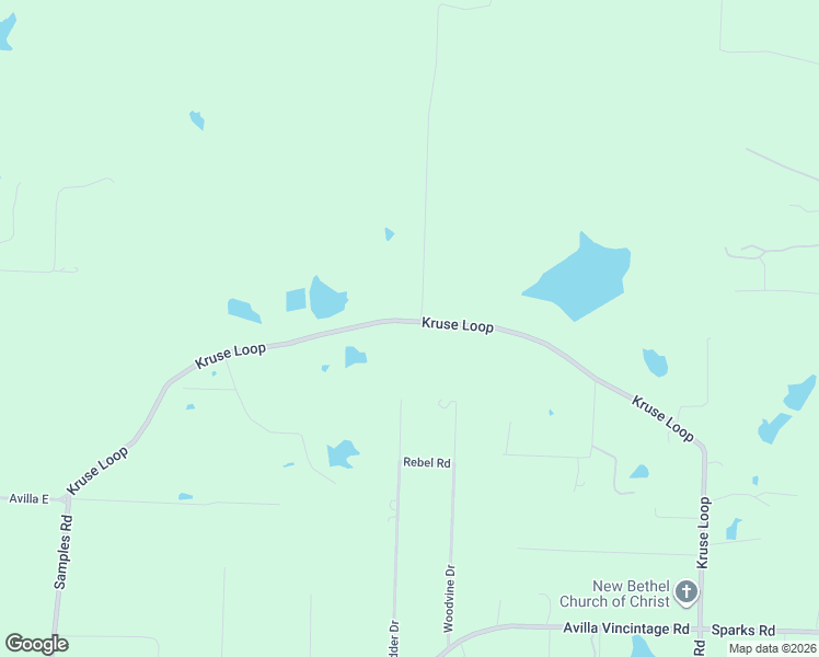 map of restaurants, bars, coffee shops, grocery stores, and more near 2501 Kruse Loop in Alexander