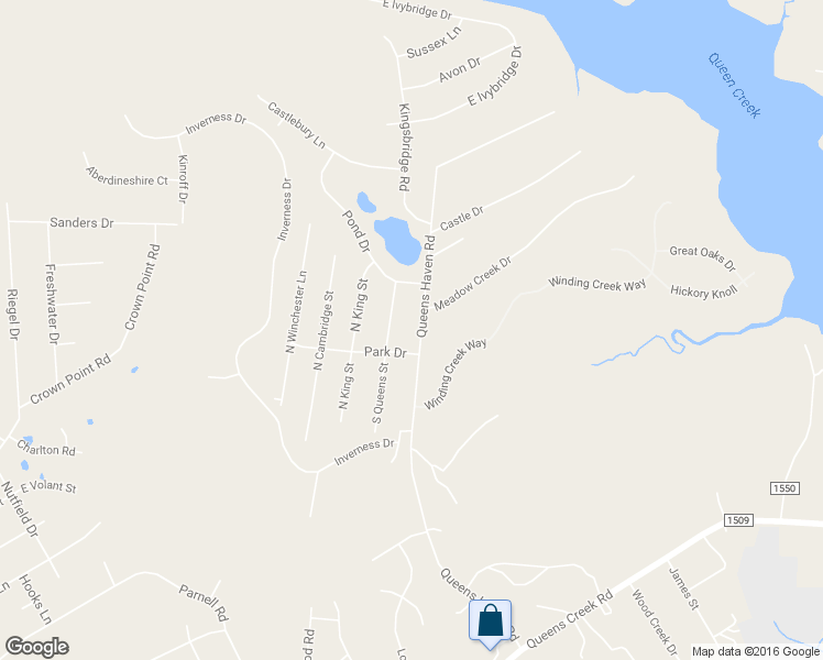 map of restaurants, bars, coffee shops, grocery stores, and more near 265 Queens Haven Road in Hubert