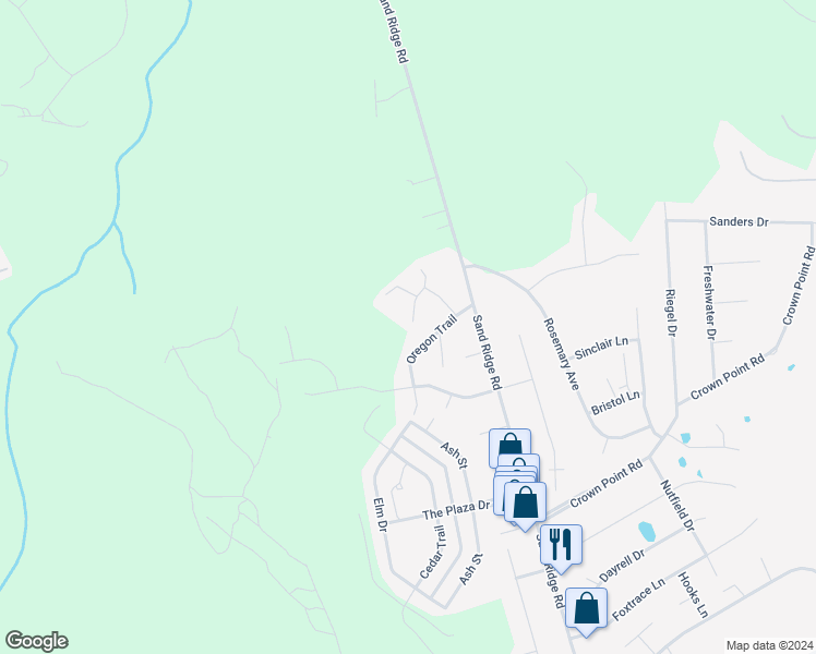 map of restaurants, bars, coffee shops, grocery stores, and more near 218 Michel Court in Hubert