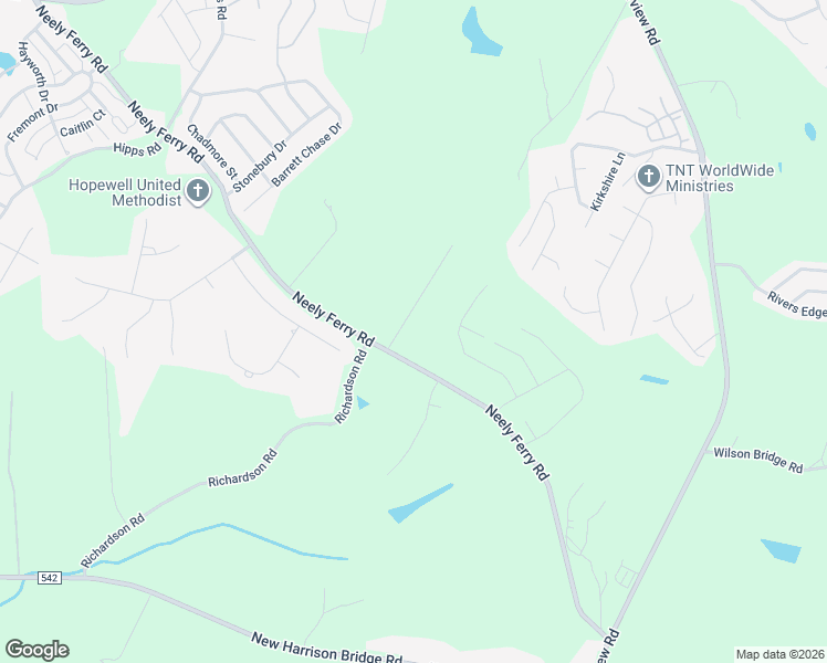 map of restaurants, bars, coffee shops, grocery stores, and more near 102 Knoll Creek Drive in Simpsonville